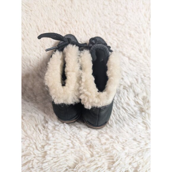 Sorel Sneakchic Alpine Holiday Shearling Waterproof Cold-Weather Boots, Size 7.5 - Picture 7 of 13